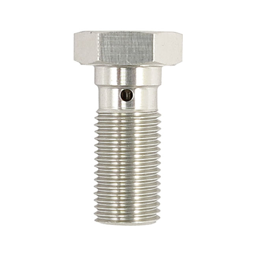 TRW BANJO BOLT SILVER ANODIZED M10X1.00 LENGTH 23MM BELOW HEADTHIS COM 510479
