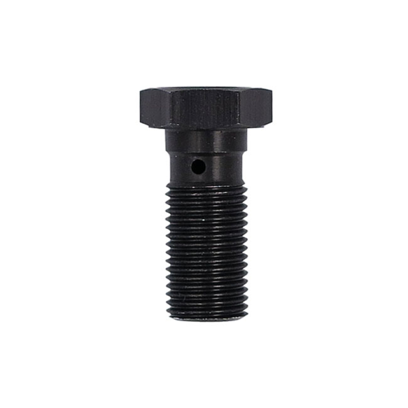 TRW BANJO BOLT BLACK ANODIZED M10X1.00 LENGTH 23MM BELOW HEADTHIS COME 510484