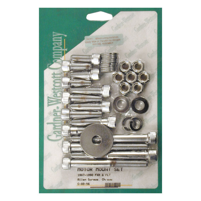 MOTOR MOUNT SCREW KIT  87-90 FXR; FLT/TOURING (NU) 510925