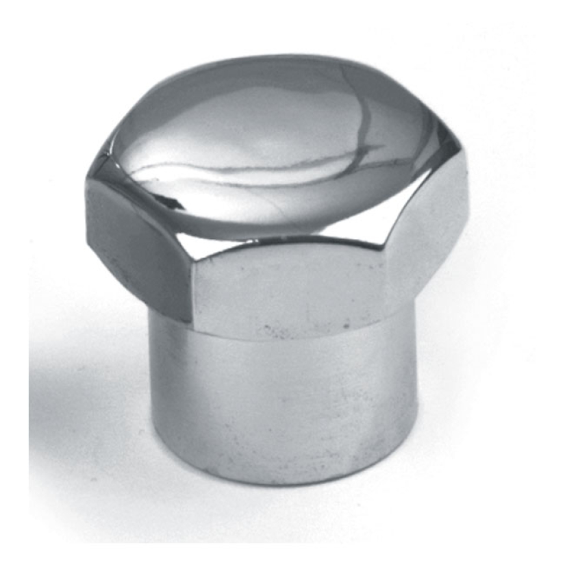 FORK STEM NUT, DOMED. CHROMED 513020
