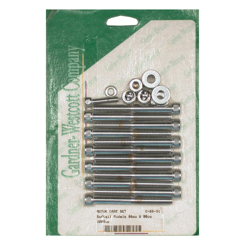 CRANKCASE BOLT KIT, ALLEN MOUNTS CRANKCASE HALVES TOGETHER. KITS COME 513343