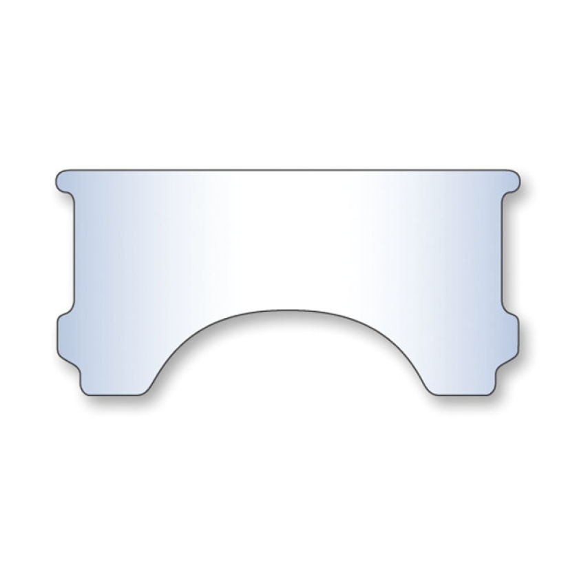 NATIONAL CYCLE, REPL. ADJ. LOWER WINDOW (STYLE C). CLEAR OPTIONAL NOTC 513667