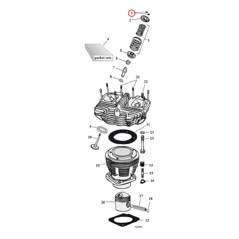 MANLEY VALVE KEYS, SET (8-PACK) 514005