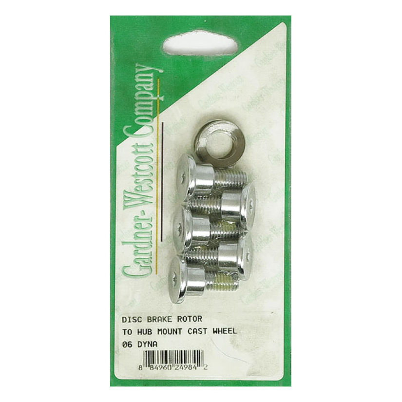 BANJO BOLT SET POLISHED CHROME 06-17 V-ROD (NU) 514026