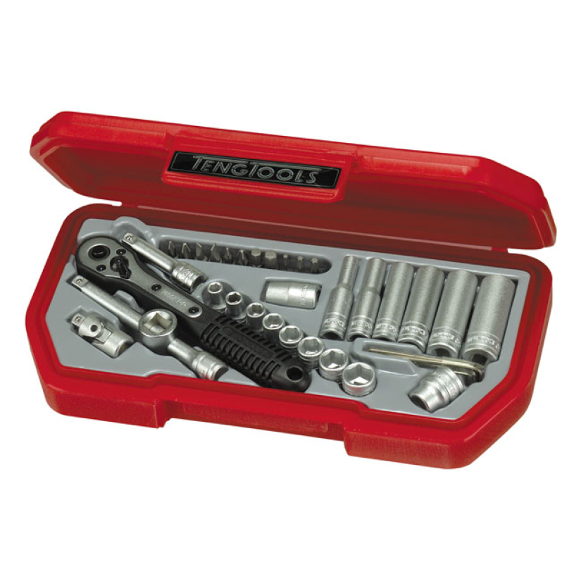 TENG 1/4 INCH SOCKET WRENCH SET (US) 514103