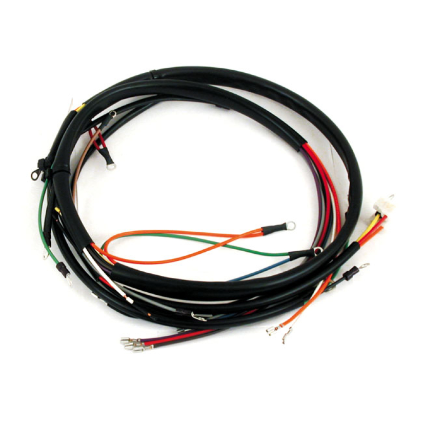 OEM STYLE MAIN WIRING HARNESS. FLH DOES NOT INCLUDE HANDLEBAR; TAILLIG 514490