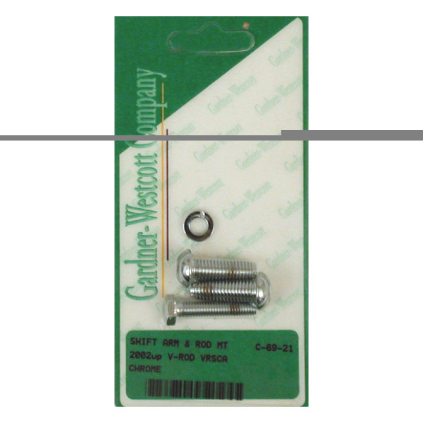 SHIFTER ARM & ROD MOUNT SET CHROME ALLEN 02-17 V-ROD (NU) 514531