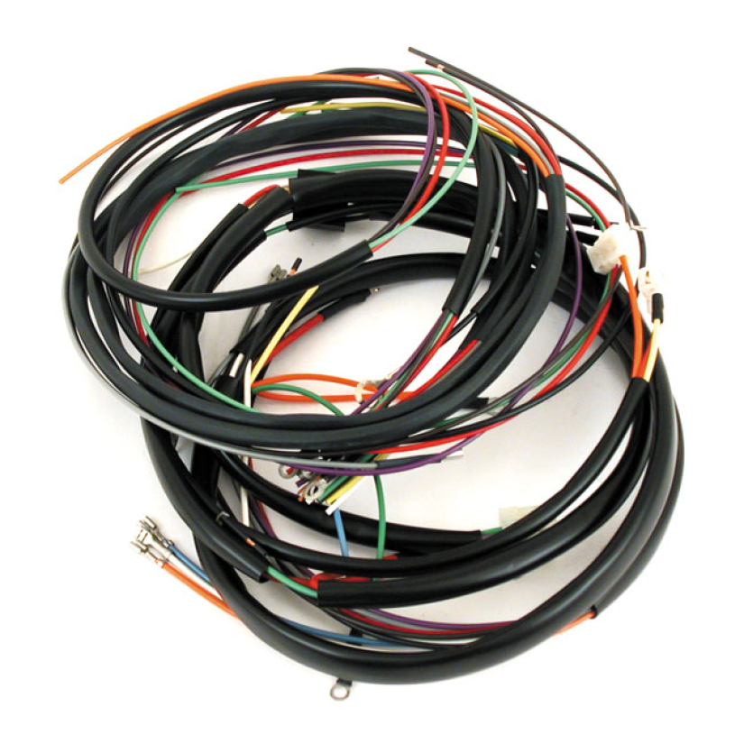 OEM STYLE MAIN WIRING HARNESS. FLH DOES NOT INCLUDE HANDLEBAR; TAILLIG 515008