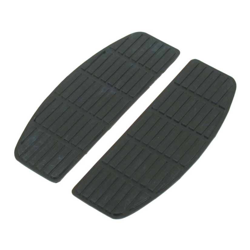 REPL PADS, RECTANGULAR FLOORBOARDS. BLACK, PAIR 515105