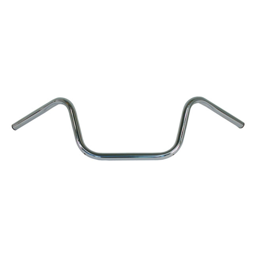 1" ''STREET LOW'' HANDLEBAR CHROME; STEEL; NOT DIMPLED; WITH 3 SLOTTED 515576