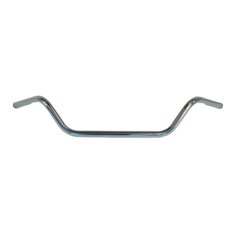 1" ''CRUISER'' HANDLEBAR CHROME; STEEL; NOT DIMPLED; WITH 3 SLOTTED HO 515581