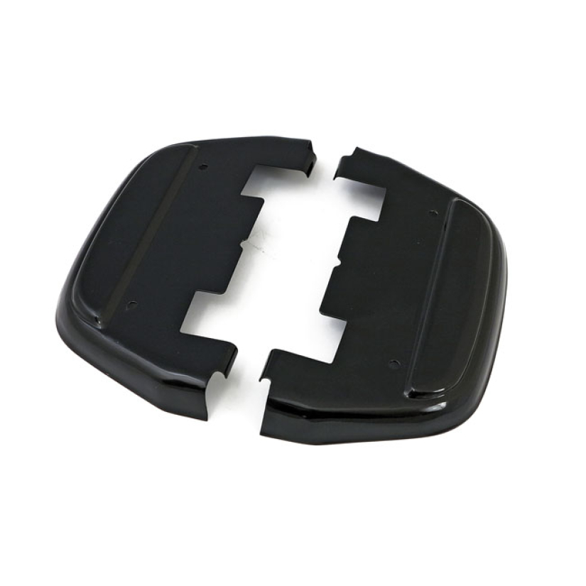 COVERS, PASSENGER FLOORBOARDS. BLACK STEEL WITHOUT LOGO. FITS MODELS W 515758