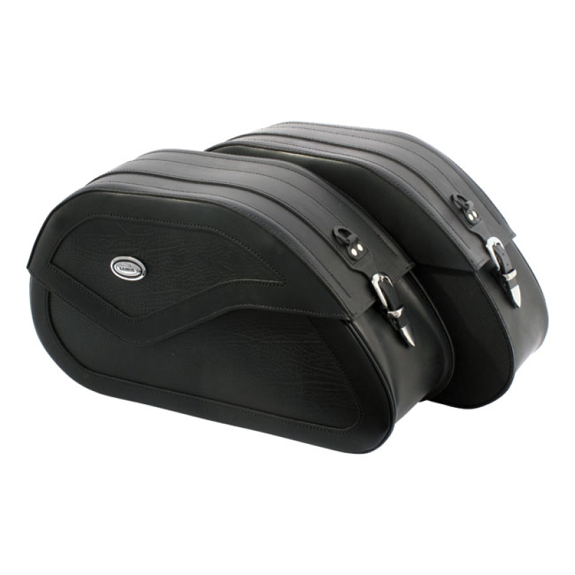 LEDRIE, REINFORCED RIGID LEATHER SADDLEBAG SET. 32 LITER 32 LITER PER 515854