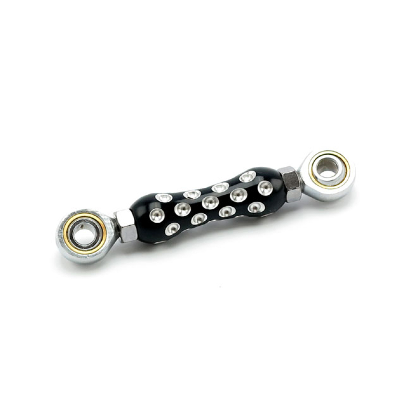 SHIFTER ROD ''DRILLED''. BLACK CONTRAST MACHINED BLACK ANODIZED ALUMIN 515961