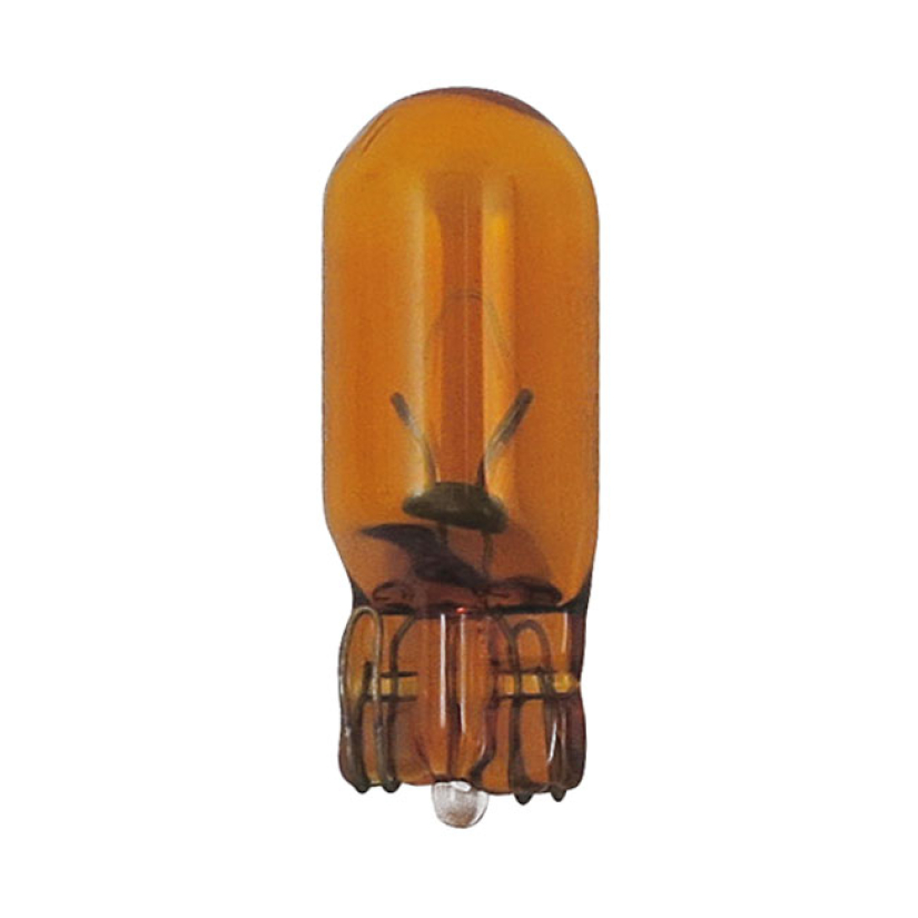 PHILIPS LIGHT BULB WY5W, ORANGE LENS EXTRA VIBRATION RESISTANT; SPECIF 516356