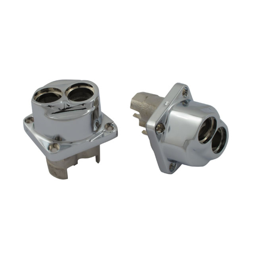 TAPPET BLOCK SET, CHROME ALU 516551