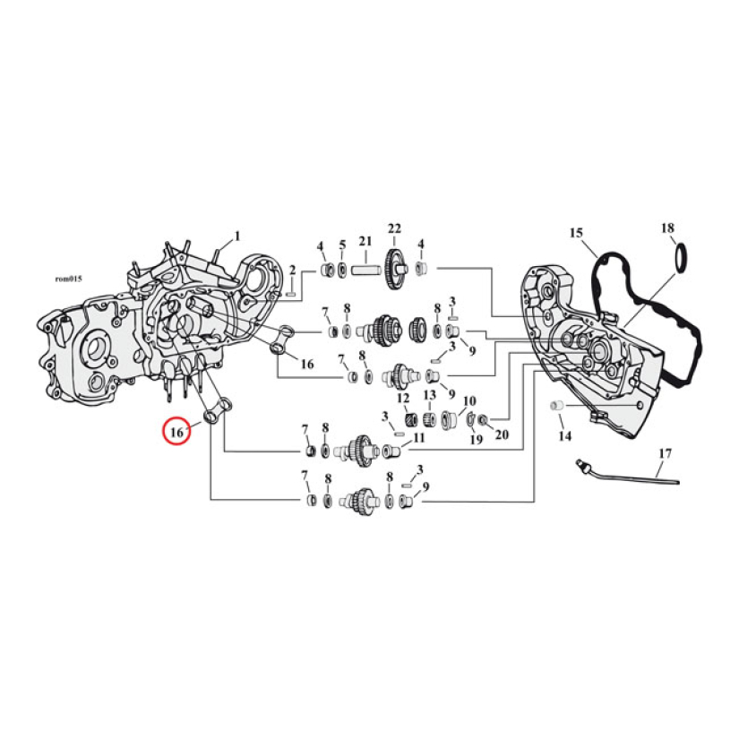 EASTERN LOCK PLATE, CAM GEAR 516761