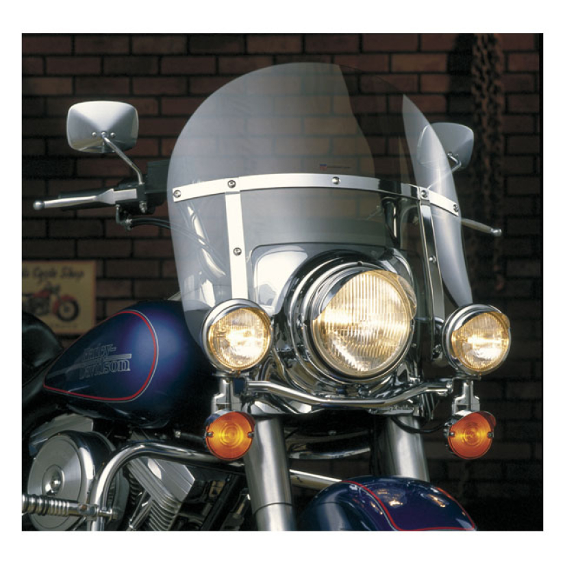 NC CHOPPED HEAVY DUTYT WINDSHIELD. CLEAR A CHOPPED (LOWER) VERSION OF 516884