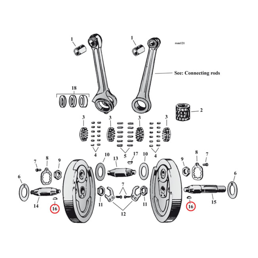 WOODRUFF KEYS 517945