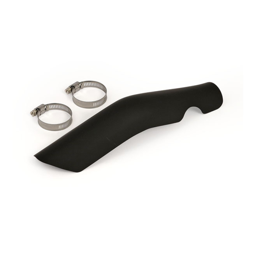 FL 2-1 EXHAUST REAR HEADER HEATSHIELD BLACK REPLICA STYLE REPLACEMENT 517949