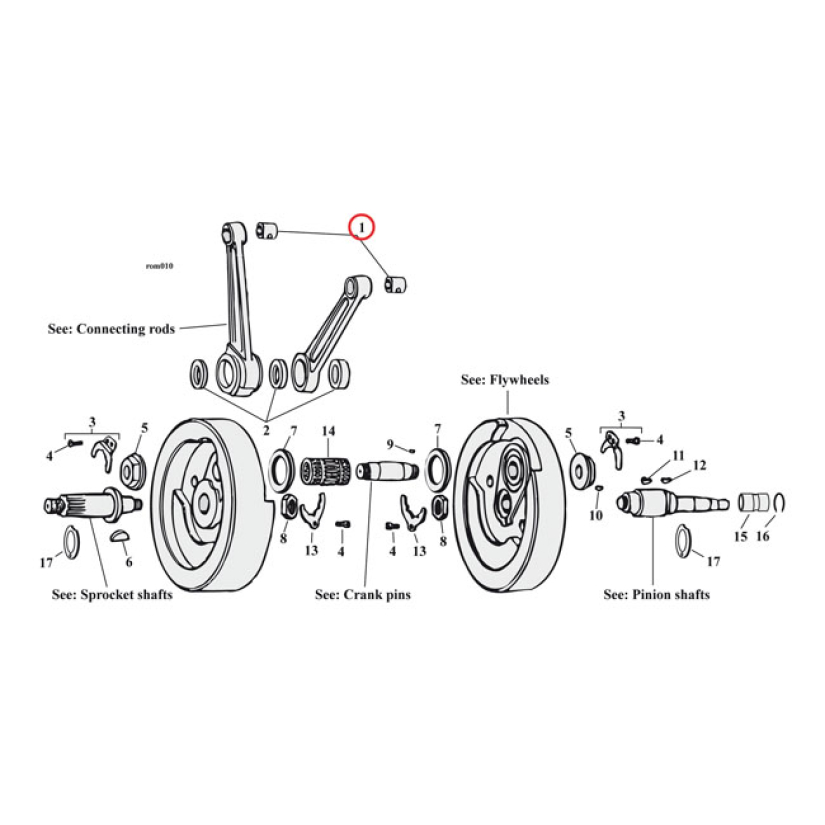 MÄNNÄNTAPIN HELA +.005 JIMS MACHINED WRISTPIN BUSHING +.005INCH 518083