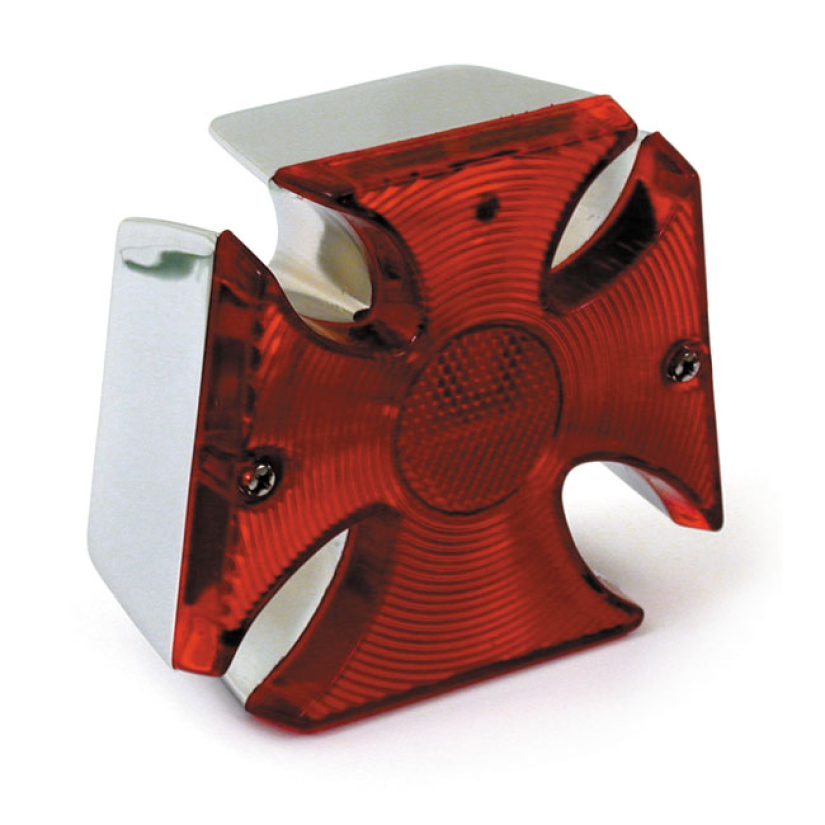 MALTESE CROSS TAILLIGHT CHR. DIECAST 518175