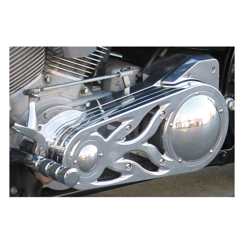BDL, SIGNATURE SERIES 2" BELT DRIVE KIT. FLAME DESIGN POLISHED. THE NA 518922