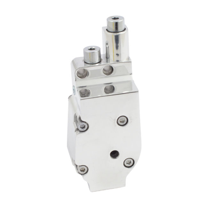 JIMS, ''FLOW PRO 1'' BILLET OIL PUMP KIT. POLISHED WITH BOTTOM FEED & 519932