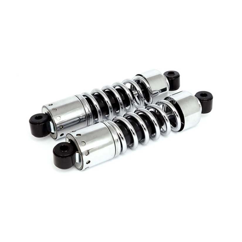 SHOCK ABSORBERS 11", WITHOUT COVER. CHROME CHROME. CUSTOM SHORTENED. 1 519940