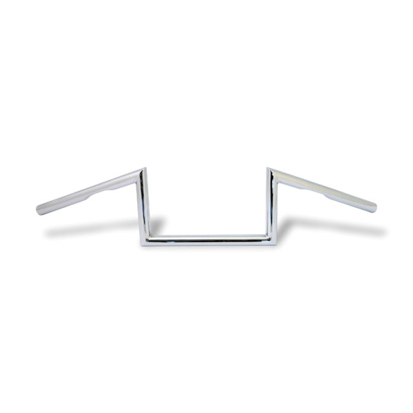 PAUGHCO, 1" W-BAR. 6" RISE, CHROME 520264