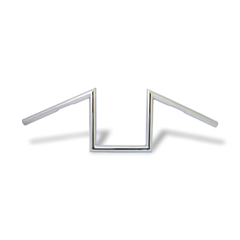 PAUGHCO, 1" W-BAR. 8" RISE, CHROME 520266
