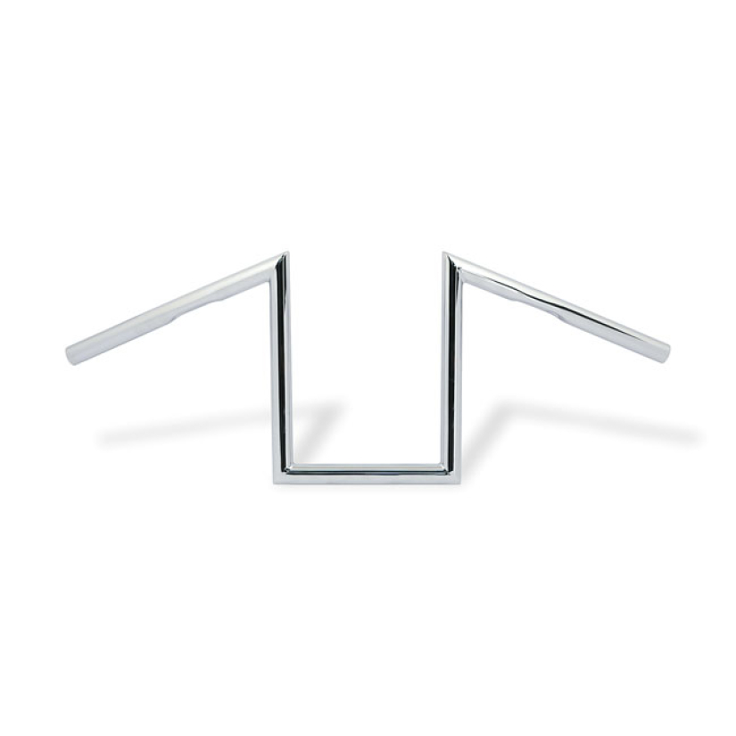 PAUGHCO, 1" W-BAR. 10" RISE, CHROME 520467