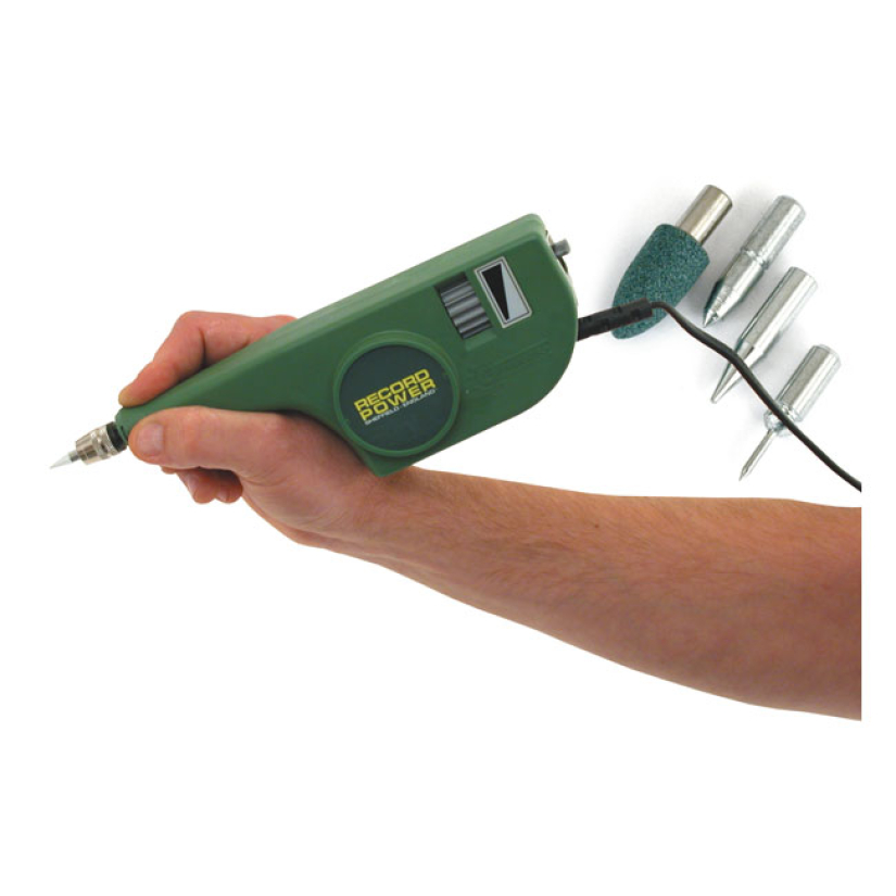 ENGRAVING MACHINE UNIVERSAL DUTY 9W; 230V. INCLUDES 4 ENGRAVING POINTS 521128