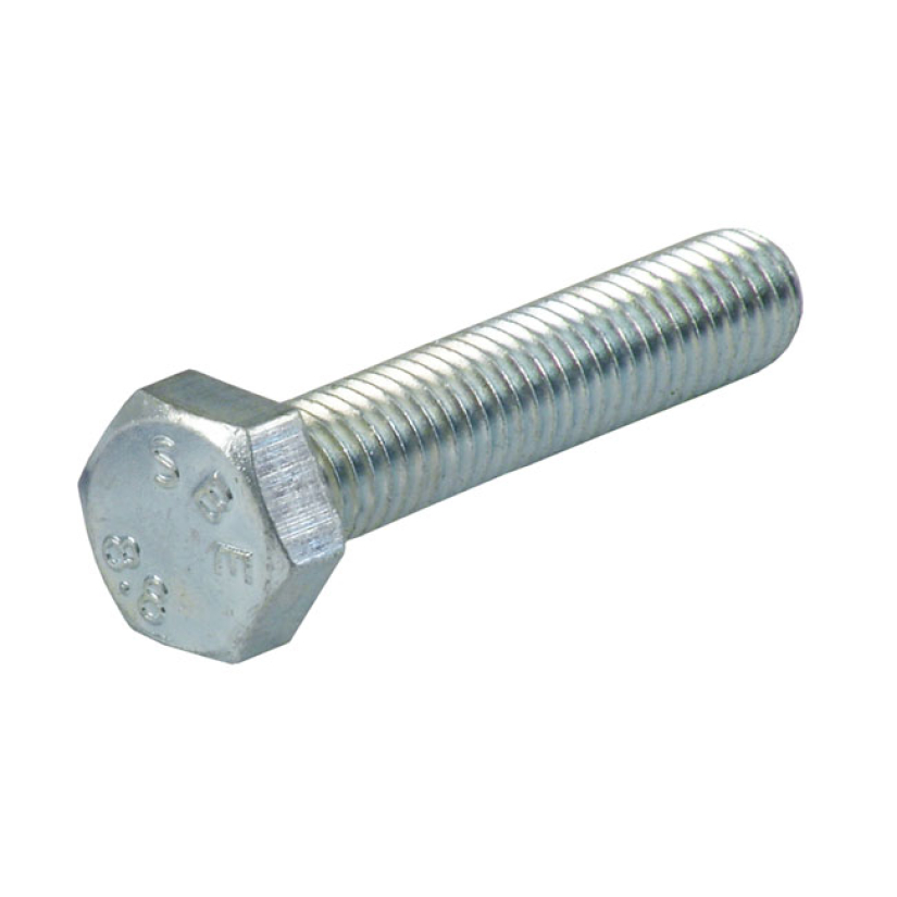M8 X 40MM HEX BOLT, ZINC 25 PACK - 525226 523967