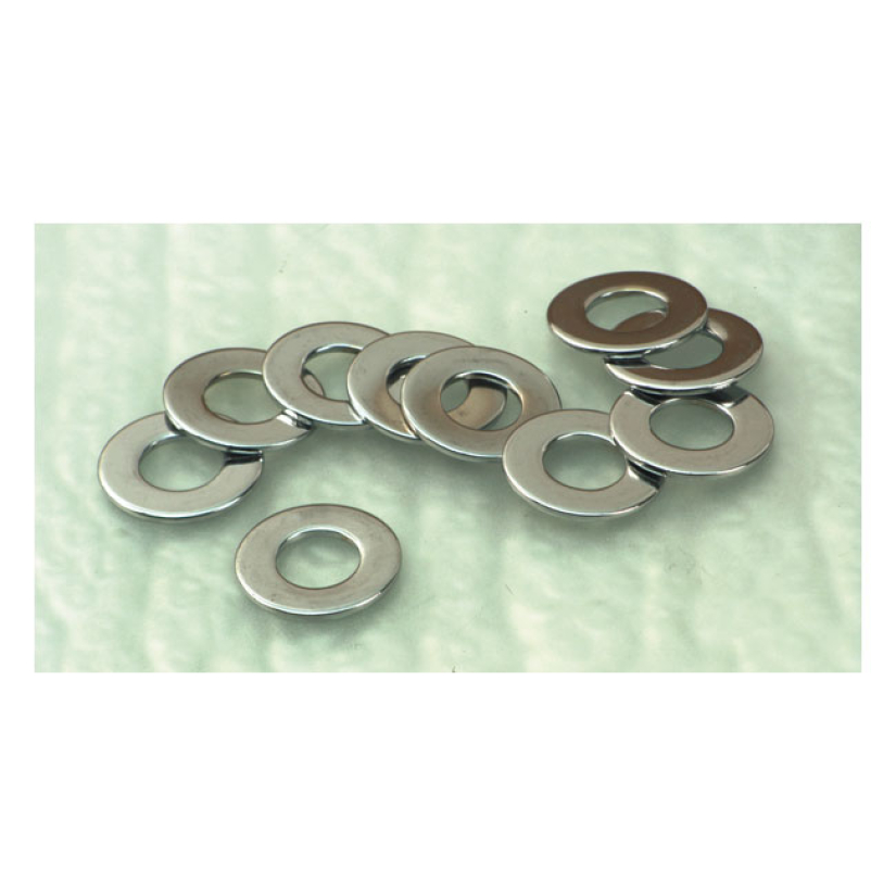CHROME FLAT WASHERS M4 524715