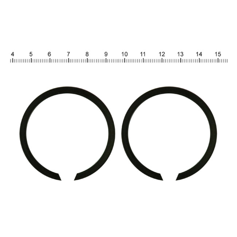 JAMES RETAINING RINGS, EXHAUST FLANGE USED IN COMBINATION WITH OEM STY 526122