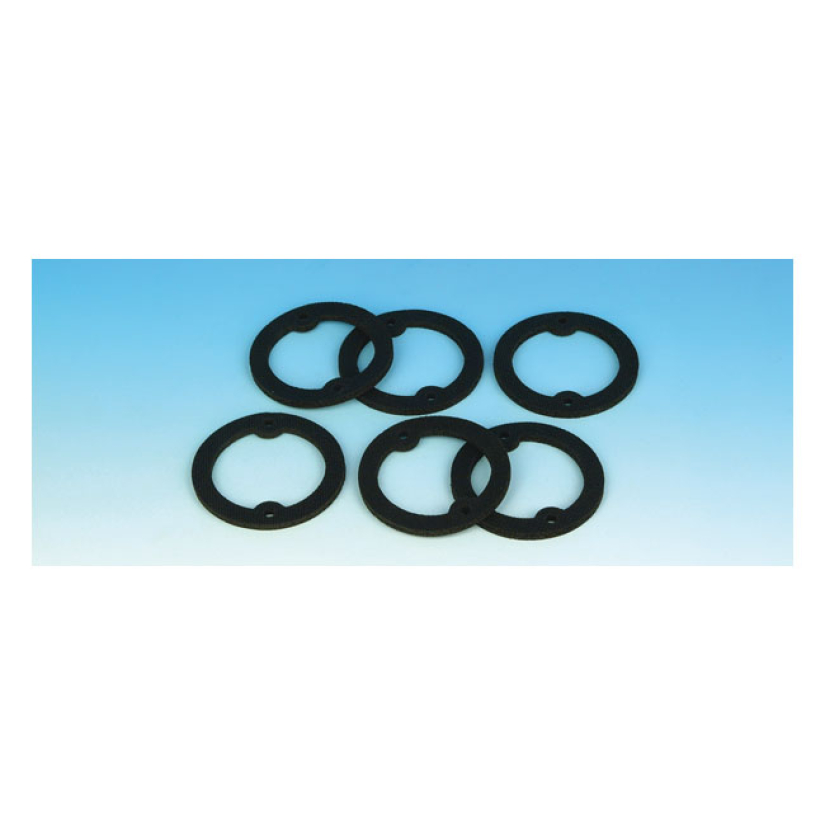 JAMES, TURN SIGNAL LENS GASKET FOAM.  USED BETWEEN THE TURN SIGNAL HOU 526321