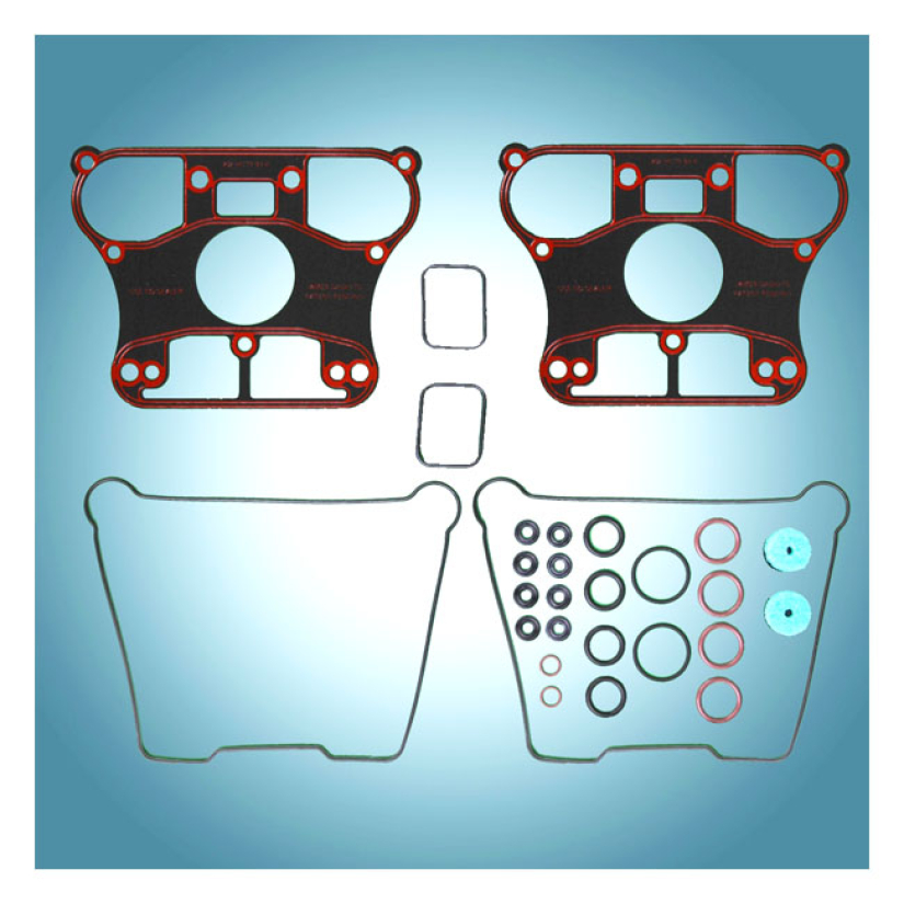 JAMES, ROCKER COVER GASKET KIT. XR1200 INCLUDES SILICONE BEADED PAPER 526452