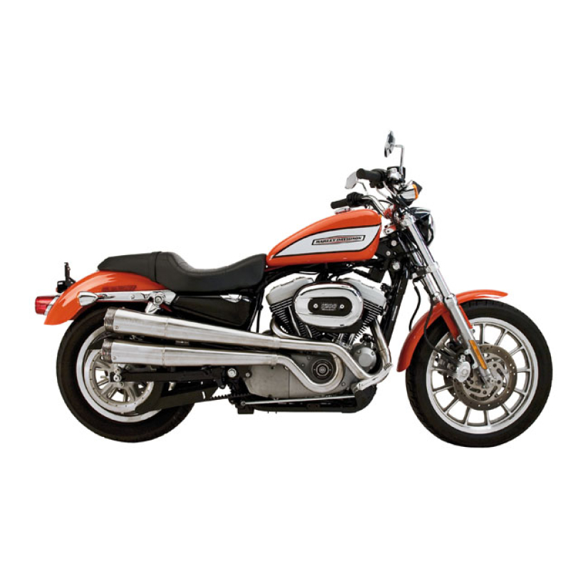 SUPERTRAPP, 2-2 MEGAPHONE EXHAUST SYSTEM. STRAIGHT CUT 526615