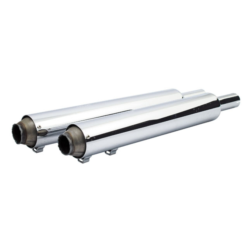 KERKER, TOURING 3 1/2" SLIP-ON MUFFLER SET. MIKUNI 526648