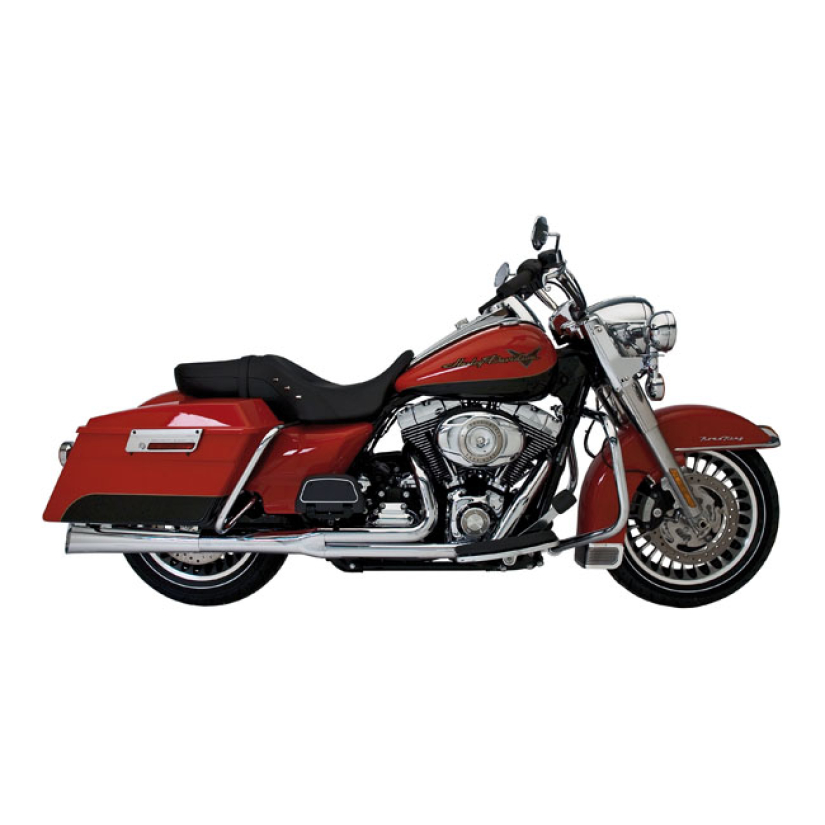 KERKER, 2-1 SUPERMEG EXHAUST. CHROME 526666