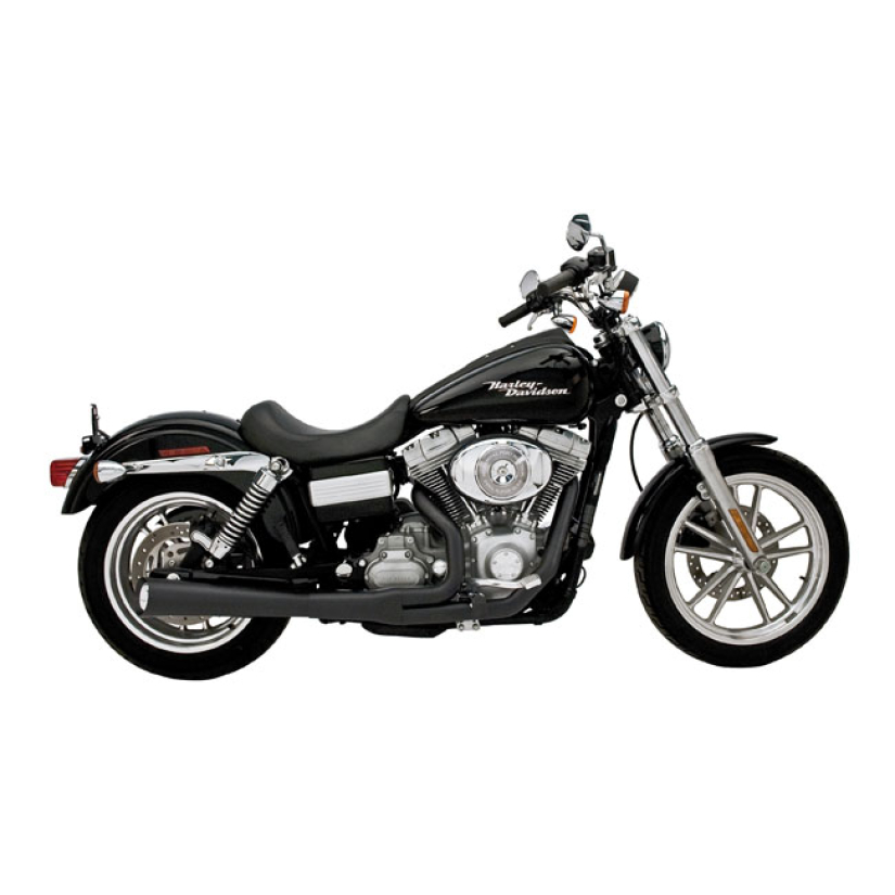 KERKER, 2-1 SUPERMEG EXHAUST. BLACK 526676