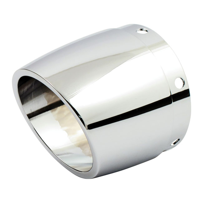 KERKER, TAPERED / SLASH END CAP. CHROME 526752