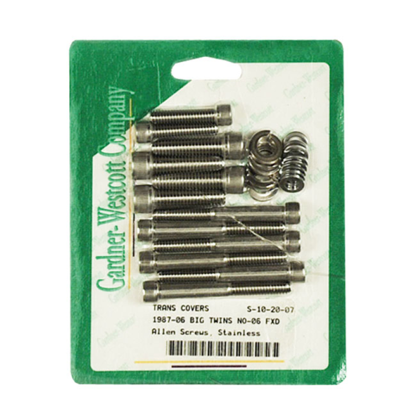 TRANSM. SIDE COVER SCREW KIT, STAINLESS 527208