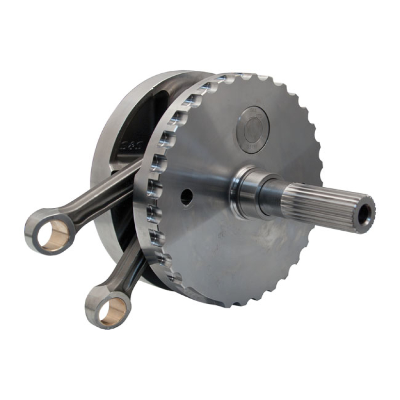 S&S TCB 4 3/8 INCH STROKE FLYWHEEL ASSY 531880