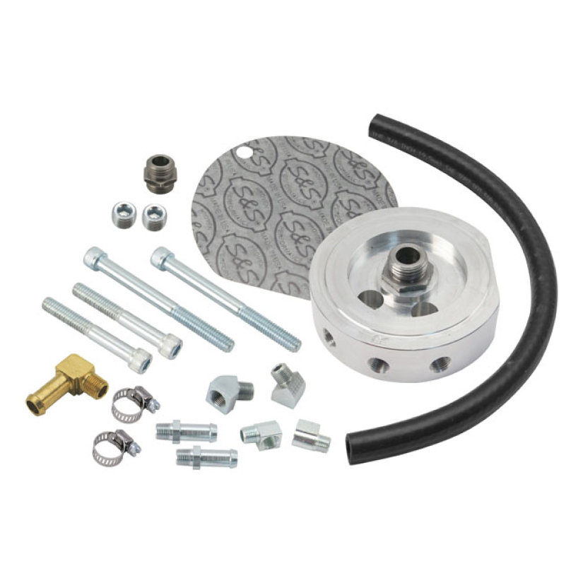 S&S BILLET OIL FILTER MOUNT 531924