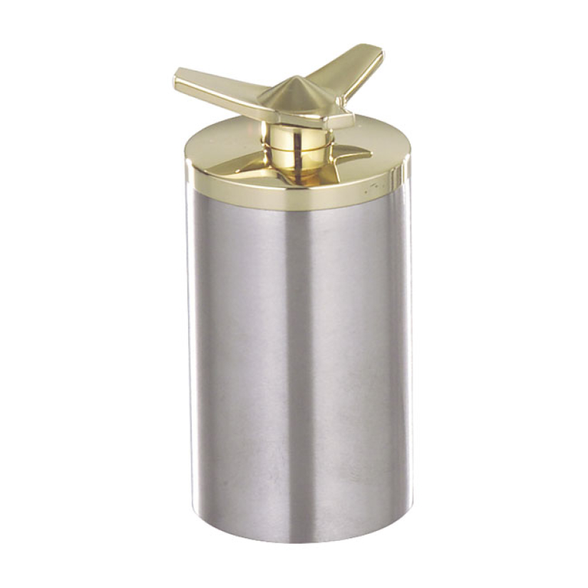KUSTOM-TECH, WELD-IN GAS CAP. BRASS SPINNER VENTED; RIGHT SIDE. RADICA 532028