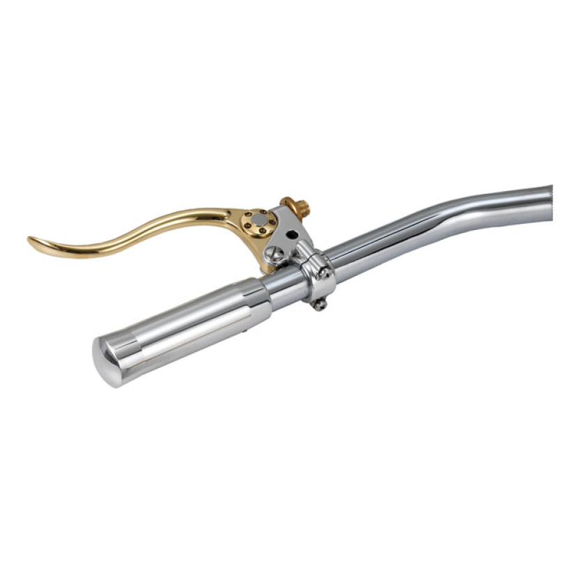 K-TECH, DELUXE MECHANICAL CLUTCH LEVER ASSEMBLY. BRASS/ALU POLISHED BR 532316