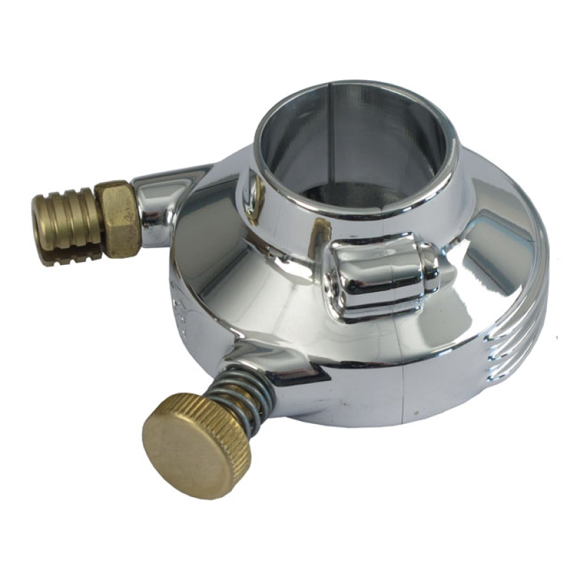 K-TECH DELUXE EXTERNAL THROTTLE HOUSING. POLISHED ALUMINUM POLISHED FO 532353
