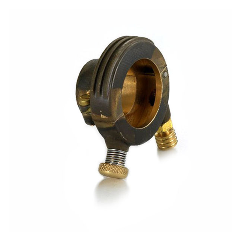 K-TECH DELUXE EXTERNAL THROTTLE HOUSING. RAW BRASS RAW FINISHED FORGED 532361